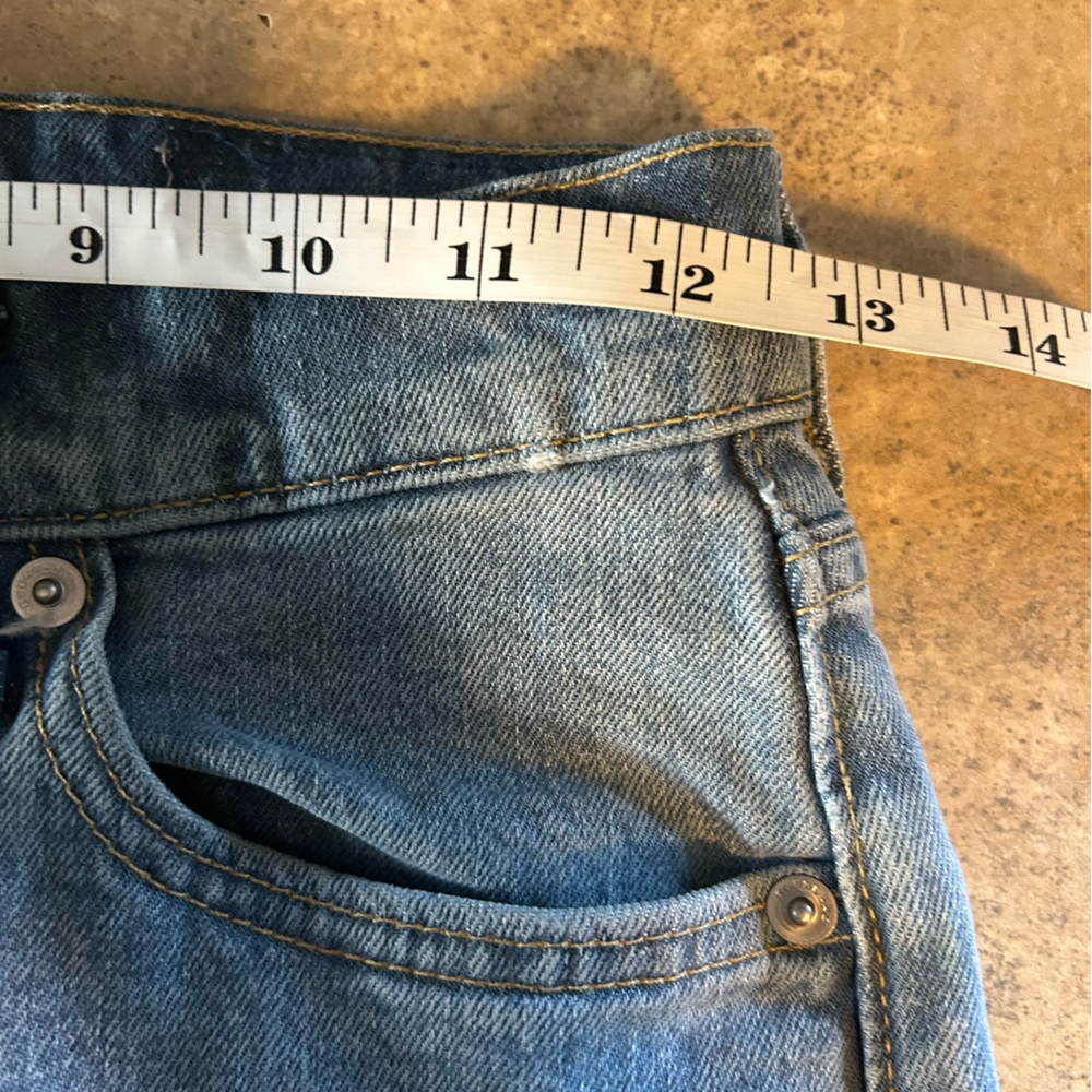 Everlane Jeans - The Original Cheeky Jean” Medium Blue Organic Cotton - Picture 8 of 10